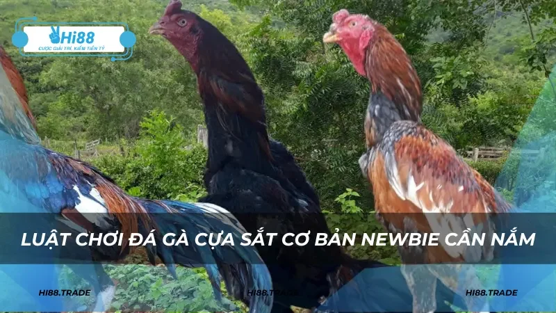 Luật chơi đá gà cựa sắt cơ bản newbie cần nắm