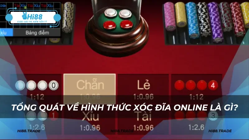 Tổng quát về hình thức xóc đĩa online là gì?